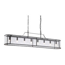 Vance Iron & Glass 8 Light Pendant